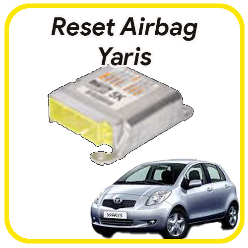 Reset crash airbag Toyota Yaris